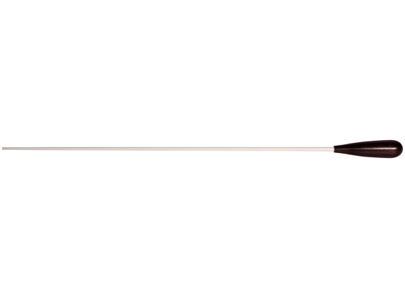 Montford Baton 16″ White Lacquer Ebony Taper Montford Baton 16″ White Lacquer Ebony Taper